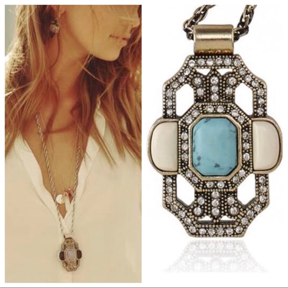 Samantha Wills Jewelry - SW Autumns Silence Necklace in Turquoise NWOT